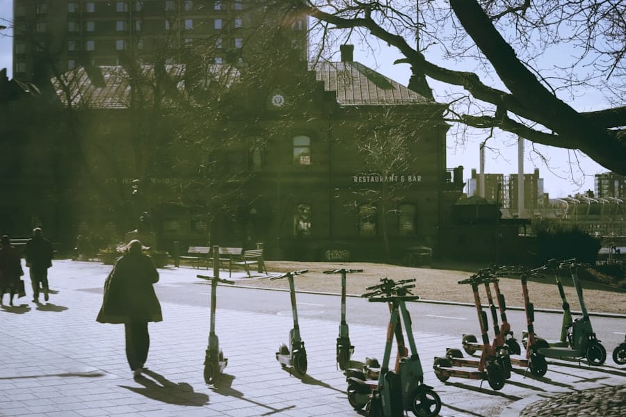 Photo electric shared mobility